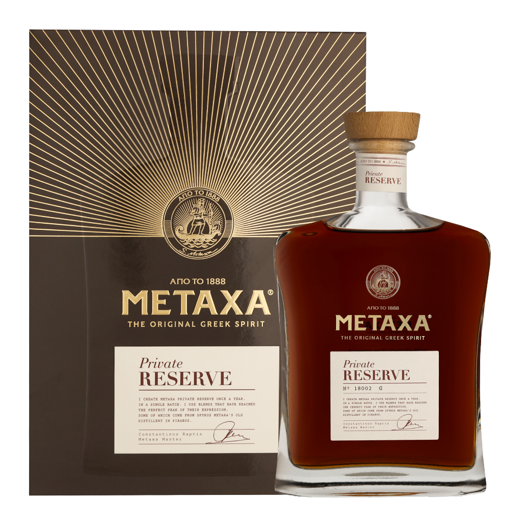 Metaxa Private Reserve + GB