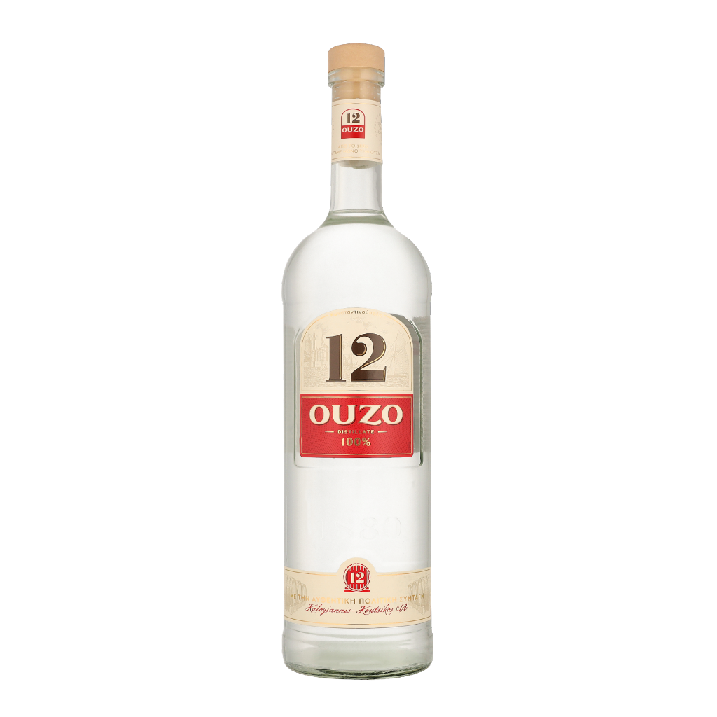 Koop Ouzo 12 eenvoudig online in onze Square Dranken, De