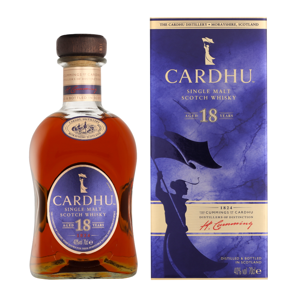 Cardhu 18 Years + GB