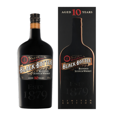 Black Bottle 10 Years + GB