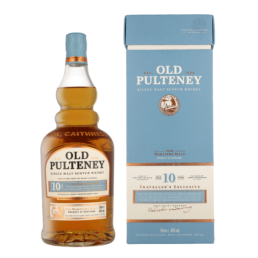 Old Pulteney 10 Years + GB