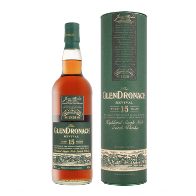 The Glendronach 15 Years Revival + GB