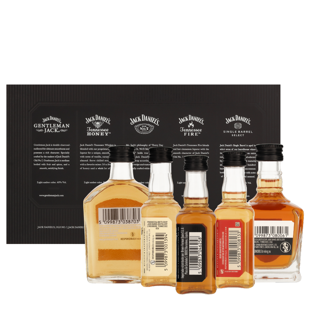 Buy Jack Daniel's Family Mini Pack online  Square Drinks, The beverage  wholesaler for spirits