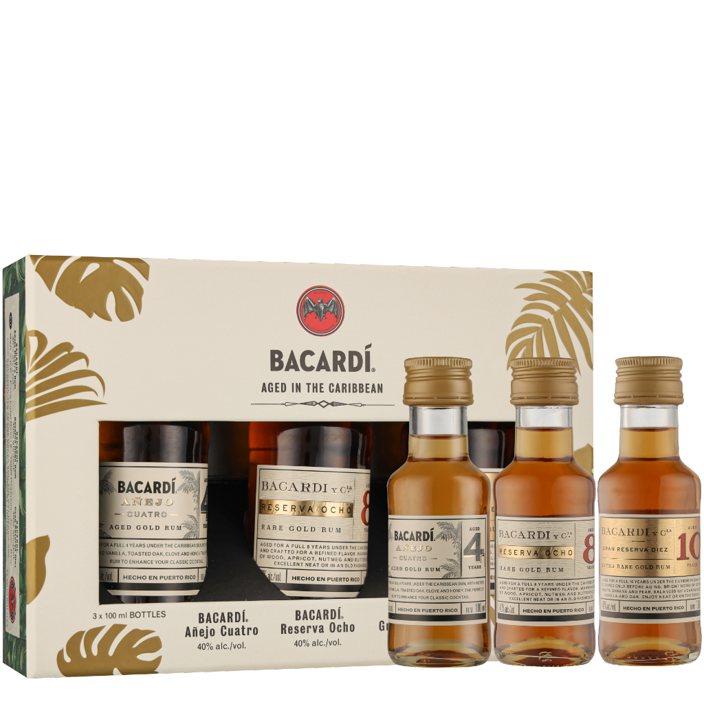 Bacardi Discovery Pack (3x10CL Bottles)
