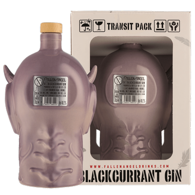 Fallen Angel Blackcurrant Gin - Ceramic bottle + GB