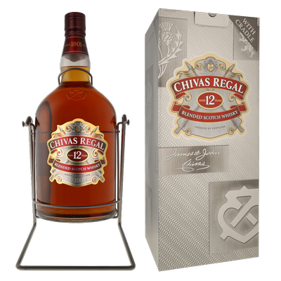 Chivas Regal, 18 ans, Blended Scotch Whisky, Coffret Pirinfirina, 40% -  Boursot