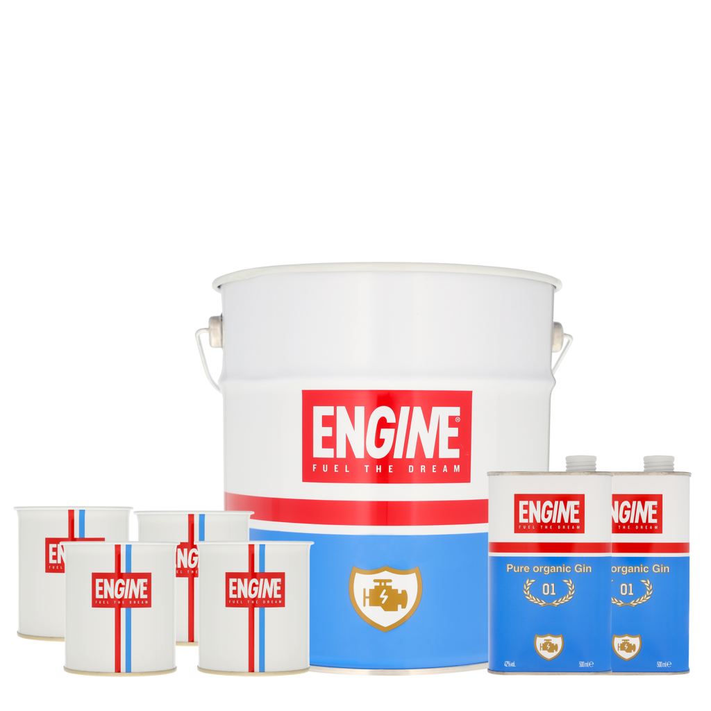 Buy Engine Organic Gin 50cl Gift Pack online?