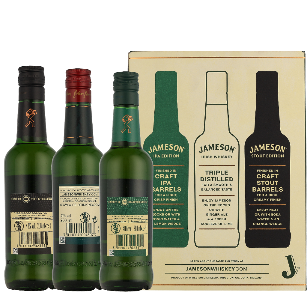 Koop Jameson Tripack (3x20cl) eenvoudig online in onze webshop | Square ...